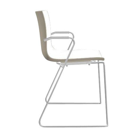 Catifa 46 0287 Armchair Bicolour Skids Chrome
